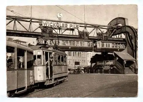 Ak Wuppertal Barmen Alter Markt 1951