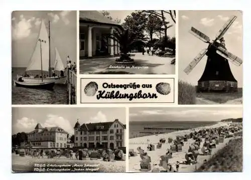 DDR Ak Ostseegrüße aus Kühlungsborn 1965