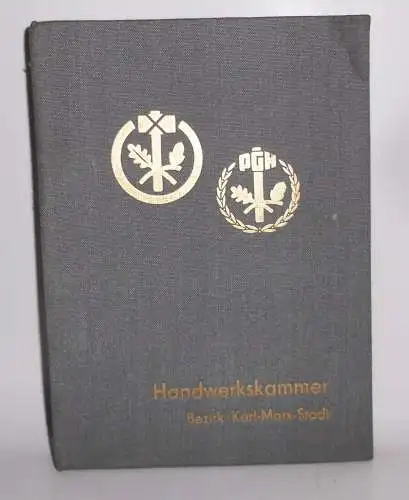 PGH Handwerkskammer Karl-Marx-Stadt 1970 Schweißtechnik Richtlinien (B1