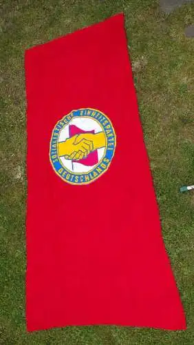 Alte DDR Fahne SED 110 x 260 cm Sozialistische Einheitspartei Deutschland Hausfa