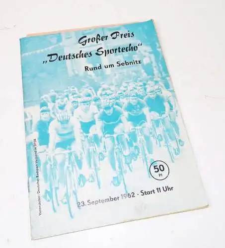Großer Preis Deutsches Sportecho Rund um Sebnitz Radrennen 1962 