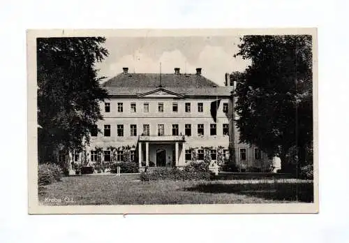 Ak Kreba Oberlausitz DDR 1955 Schule Rat der Gemeinde