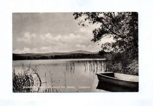 Ak Jänkendorf Ortsteil Ullersdorf Kreis Niesky Großteich 1964
