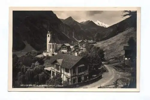 Ak Heiligenblut mit dem Großglockner Kirche 1927