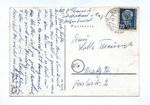 Ak Gasthaus Ladenmühle Hugo Kadner Hirschsprung bei Altenberg Ost Erzgebirge