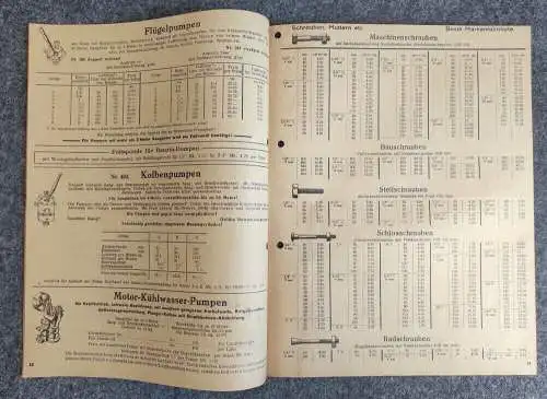 Hesk Gesellschaft Würzburg Netto Preisliste für Wiederverkäufer 1932