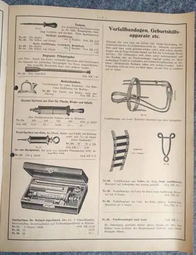 Karius und Schöne Leipzig alte Preisliste Landwirtschaft 1928