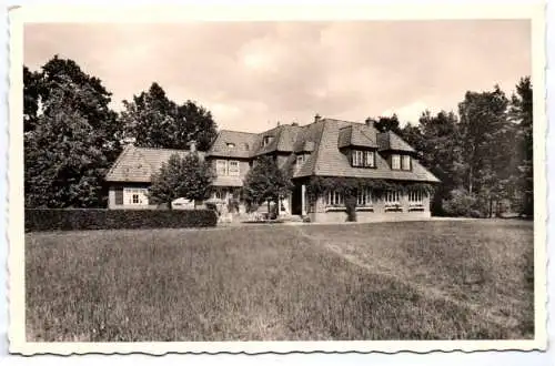 Echtfoto Ak Lauenburg Elbe Sandkrughof um 1930