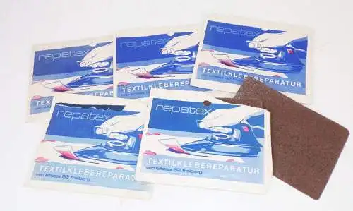 Lot DDR Repatex Textilklebereparatur Flicken Bügelflicken OVP