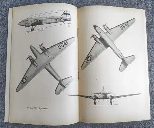 Heft 21 DC-3 Li-2 Illustrierte Reihe für den Typensammler mit Negativ