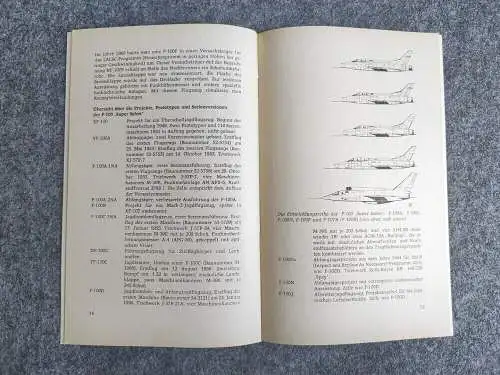 Heft 37 F-100 Super Sabre Illustrierte Reihe für den Typensammler