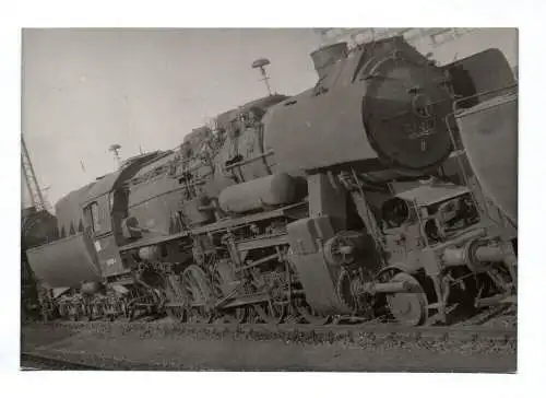 Foto Dampflok 52 8027-6 Bahnwerk Engelsdorf