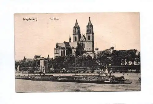 Ak Magdeburg Der Dom Kirche