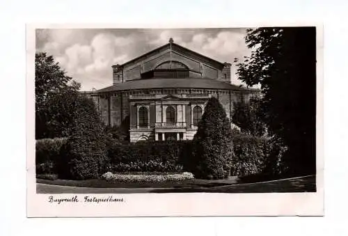 Foto Ak Festspielhaus Bayreuth