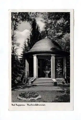 Ak Kurhotel Bad Rappenau Kurtrinkbrunnen 1943