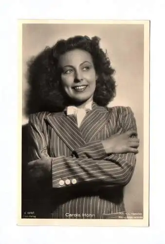 Foto Ak Carola Höhn um 1940 Ufa Schauspieler