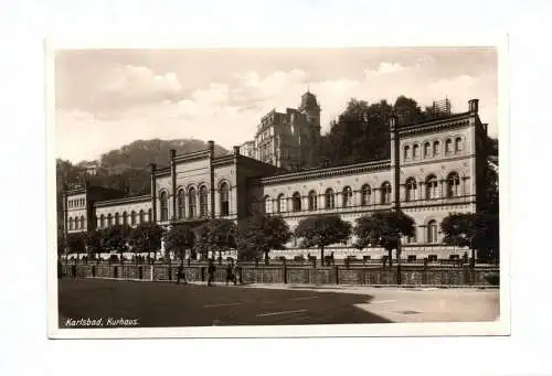 Foto Ak Karlsbad Kurhaus