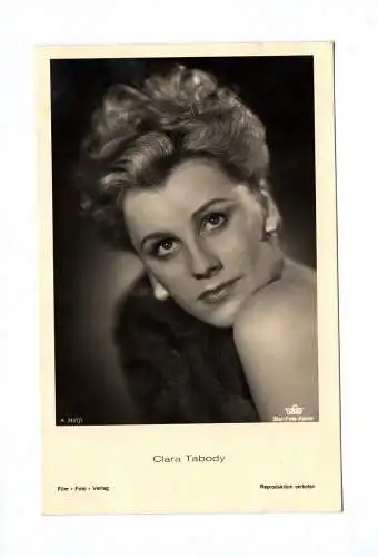 Foto Ak Ufa Schauspieler 1943 Clara Tabody