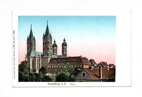 Künstler Ak Naumburg Saale Dom 1910