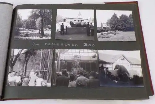 Fotoalbum Pionierzeltlager Mao Tse Tung 1951 Jugend Ostsee DDR schön gestaltet