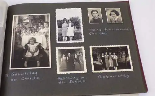 Fotoalbum Pionierzeltlager Mao Tse Tung 1951 Jugend Ostsee DDR schön gestaltet