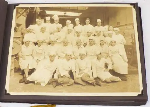 Fotoalbum Konditor Bäckerei Backwaren wohl Erfurt um 1930