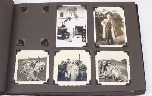 Fotoalbum Konditor Bäckerei Backwaren wohl Erfurt um 1930