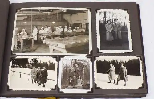 Fotoalbum Konditor Bäckerei Backwaren wohl Erfurt um 1930
