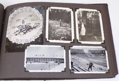 Fotoalbum Konditor Bäckerei Backwaren wohl Erfurt um 1930