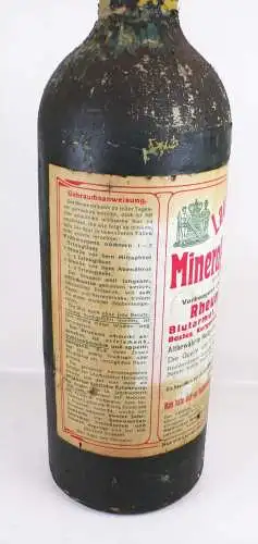 Schaufenster Reklame Flasche Lauchstädter Mineralbrunnen Riesengroß XXL um 1920