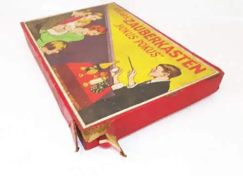 Spears Zauberkasten Hokus Pokus um 1930 Spielzeug Magie