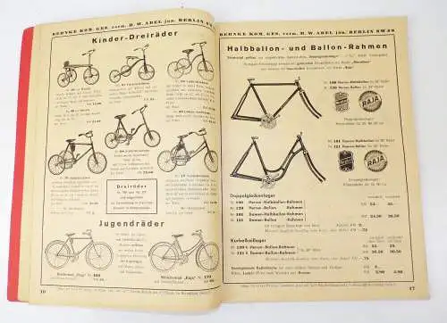 Alter Fahrrad Katalog Behnke Berlin 1939 Motorrad Zubehör