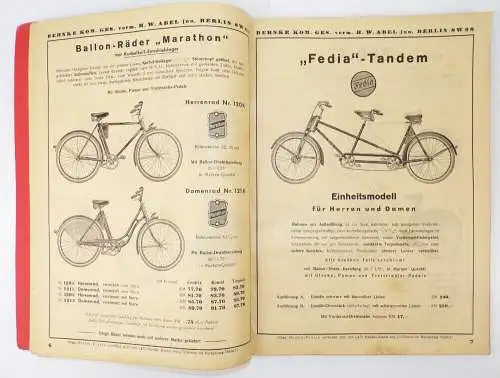 Alter Fahrrad Katalog Behnke Berlin 1939 Motorrad Zubehör