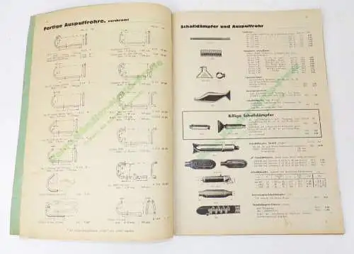 Katalog Bruno v Festenberg Pakisch Motorrad Zubehör Oldtimer motorcycle 1930 er