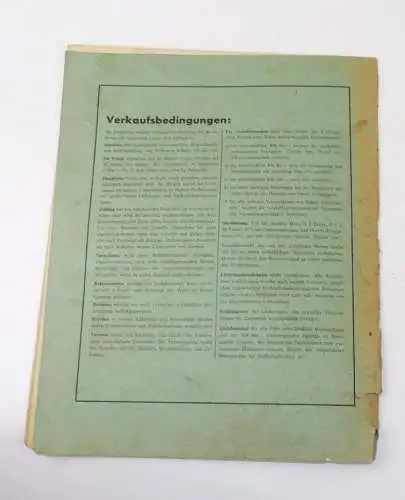 Alter Katalog Max Isensee Dresden Fahrrad Kinderwagen um 1936
