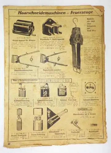 Bernhard Wedler Stettin Breslau Grammophon Gewehre Waffen 1937 Katalog