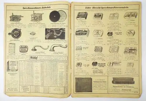 Bernhard Wedler Stettin Breslau Grammophon Gewehre Waffen 1937 Katalog