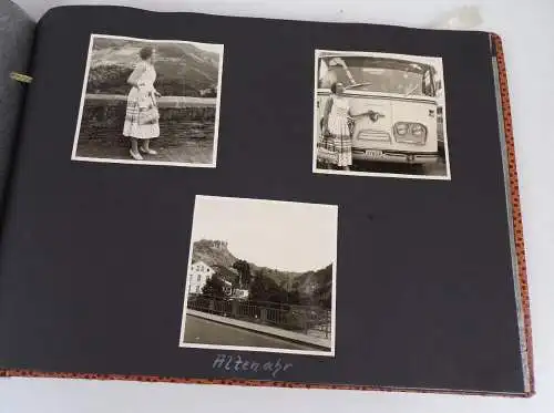 Altes Fotoalbum Hubschrauber Flughafen 1957 Dortmund Grüga Essen Gelsenkirchen E