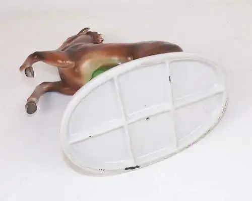 Alte Porzellanfigur Pferd 