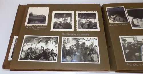 Dickes Fotoalbum 1953 Sächsische Schweiz Dampfer Johanna Elbe Fotos