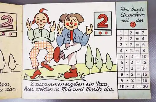 Von 1-10 mit Pinsel und Buntstift Stefan Elten Günther Schiemann Mathematik Malb