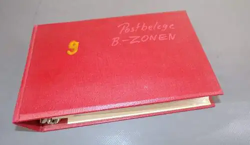 Bi Zone Ordner mit Briefen 1948 Friedberg Augsburg München Sammlung