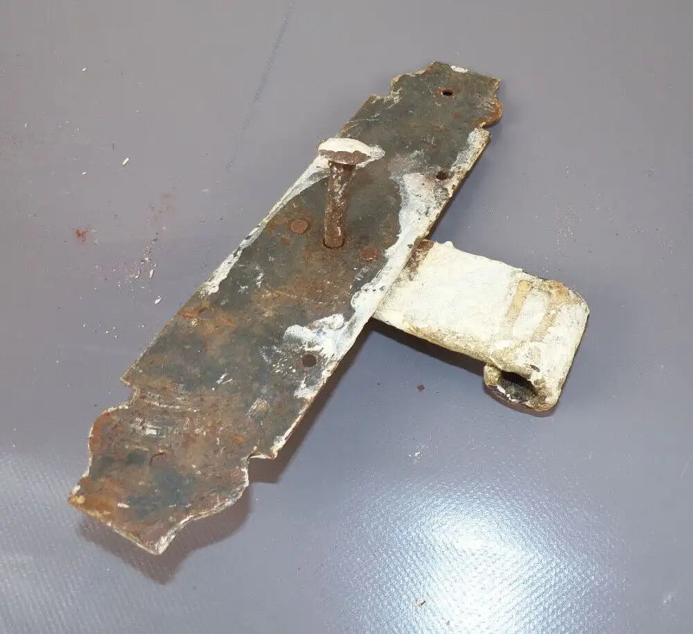 Alte handgeschmiedete Türbänder Eisen Türband 5