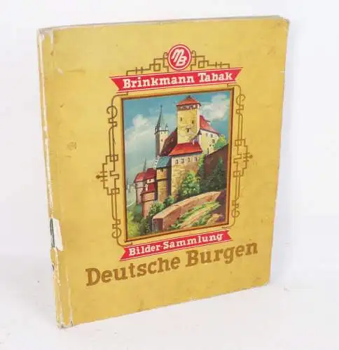 Deutsche Burgen Brinkmann Sammelbilderalbum