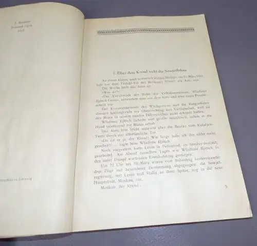 Das 800jährigen Moskau Quer durchs Sowjetland 1947 SWA Verlag 
