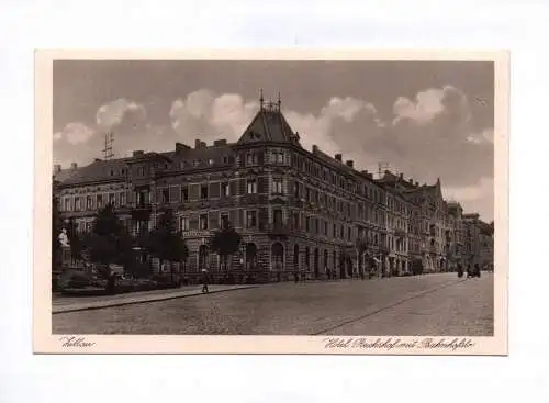 Ak Zittau Hotel Reichshof mit Bahnhofstraße