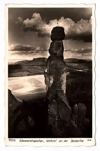 Hahn Ak Bergsteiger Elbsandsteingebirge Kletterei an der Barbarine 1941