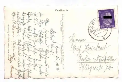 Hahn Ak Bergsteiger Elbsandsteingebirge Kletterei an der Barbarine 1941