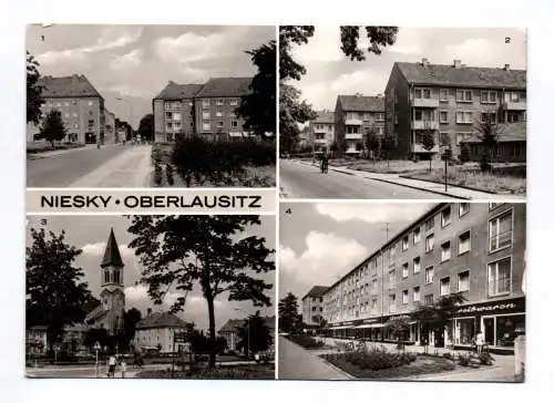 Ak Niesky Oberlausitz 1976 Zinzendorfplatz Straße der Befreiung