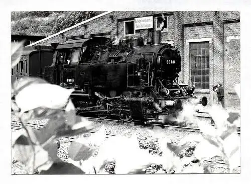 Foto 80 014 Dampflok Dahlhausen 06.09.1974